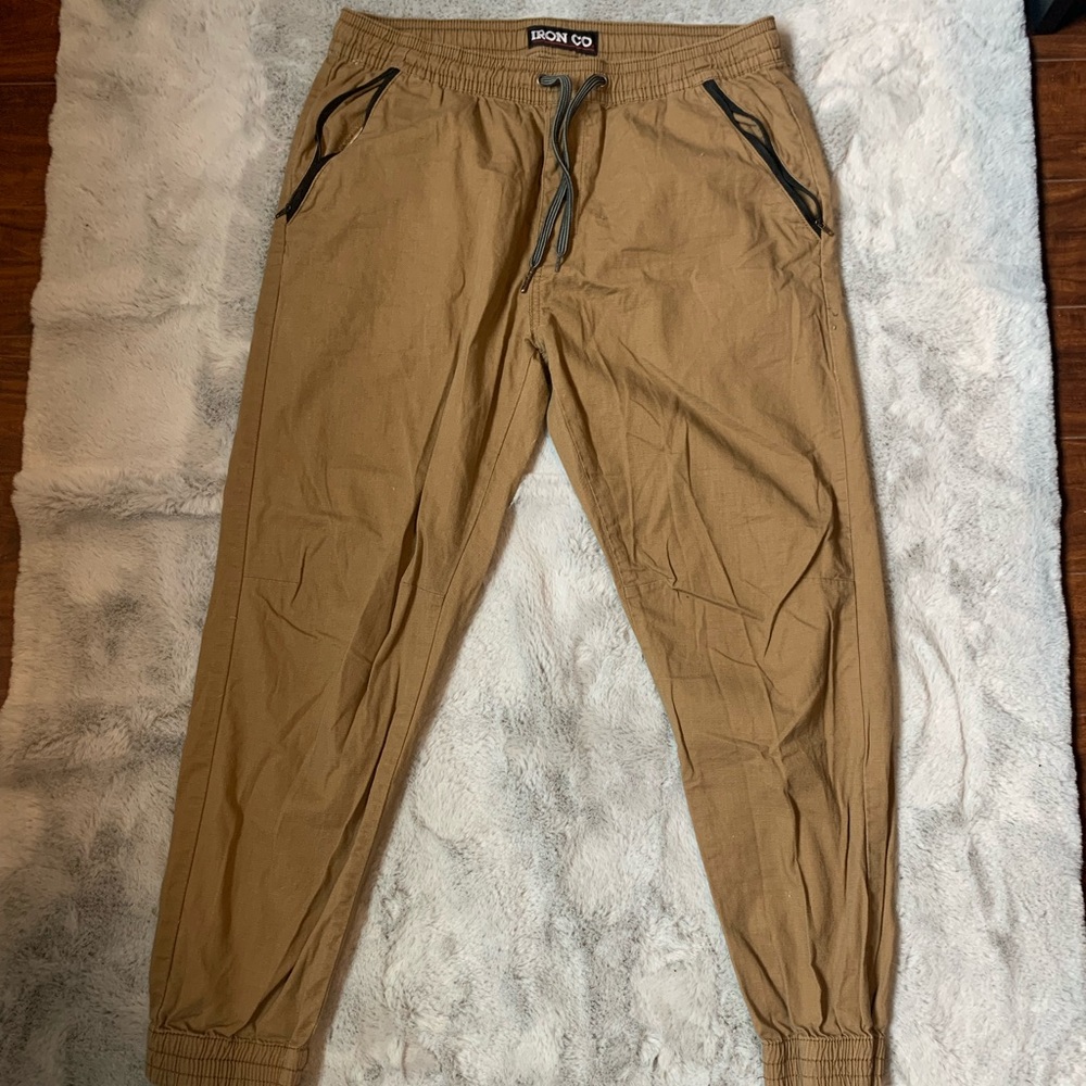 Iron co cuffed joggers